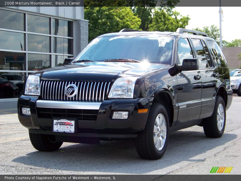 Black / Camel 2008 Mercury Mountaineer