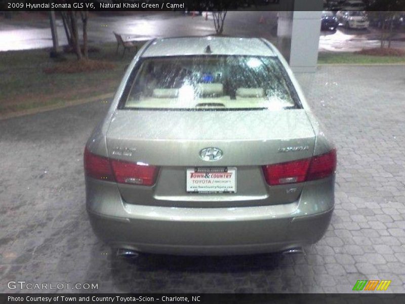 Natural Khaki Green / Camel 2009 Hyundai Sonata GLS V6
