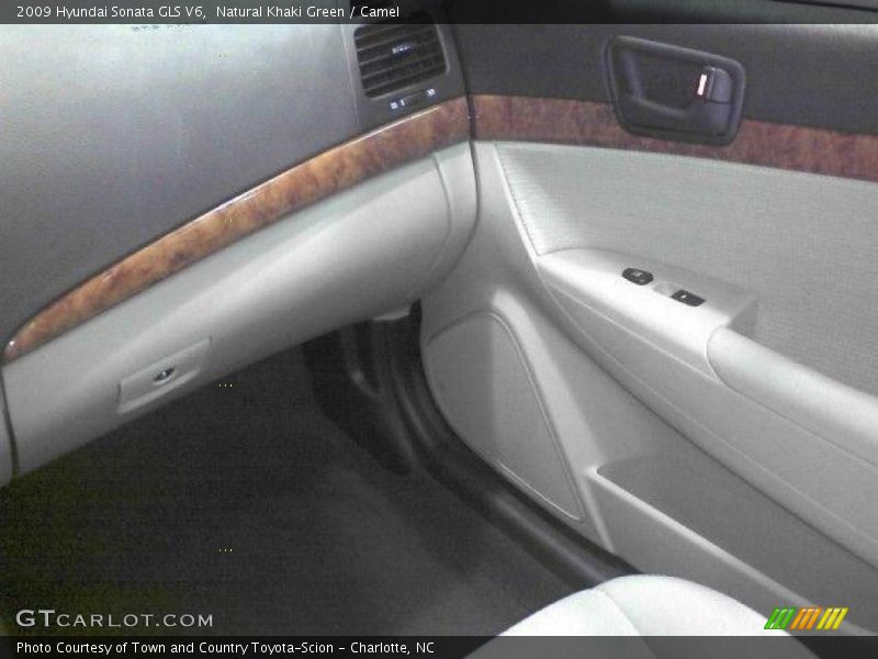 Natural Khaki Green / Camel 2009 Hyundai Sonata GLS V6