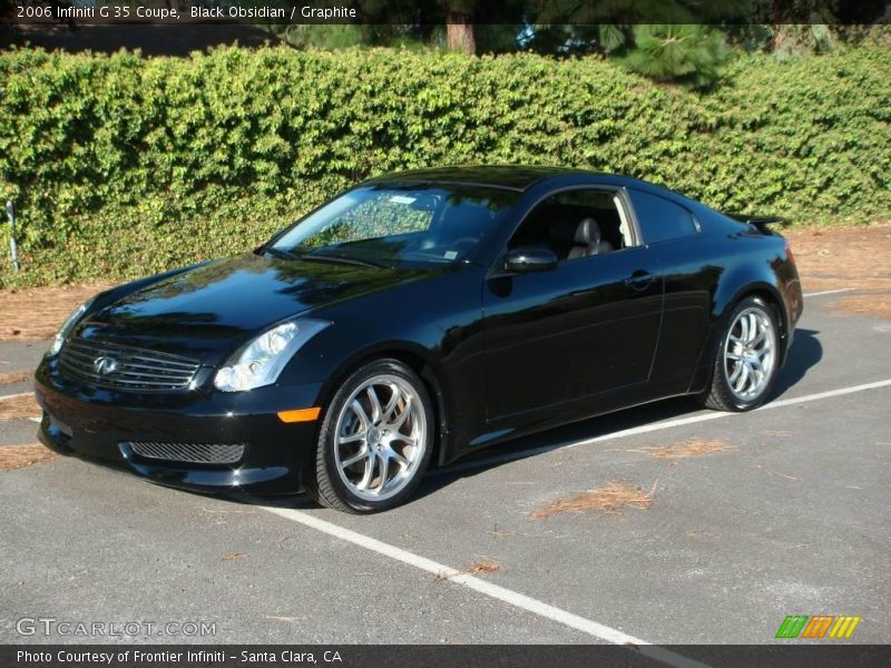 Black Obsidian / Graphite 2006 Infiniti G 35 Coupe