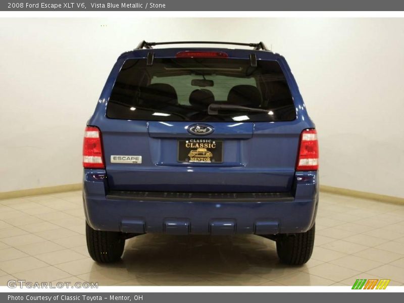 Vista Blue Metallic / Stone 2008 Ford Escape XLT V6