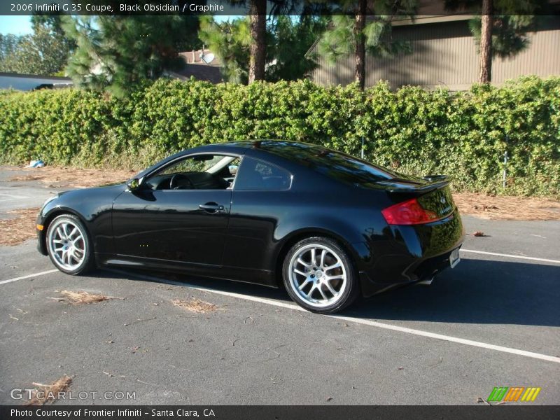 Black Obsidian / Graphite 2006 Infiniti G 35 Coupe