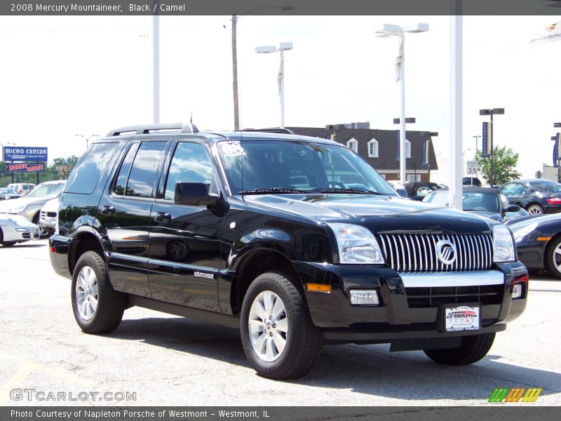 Black / Camel 2008 Mercury Mountaineer