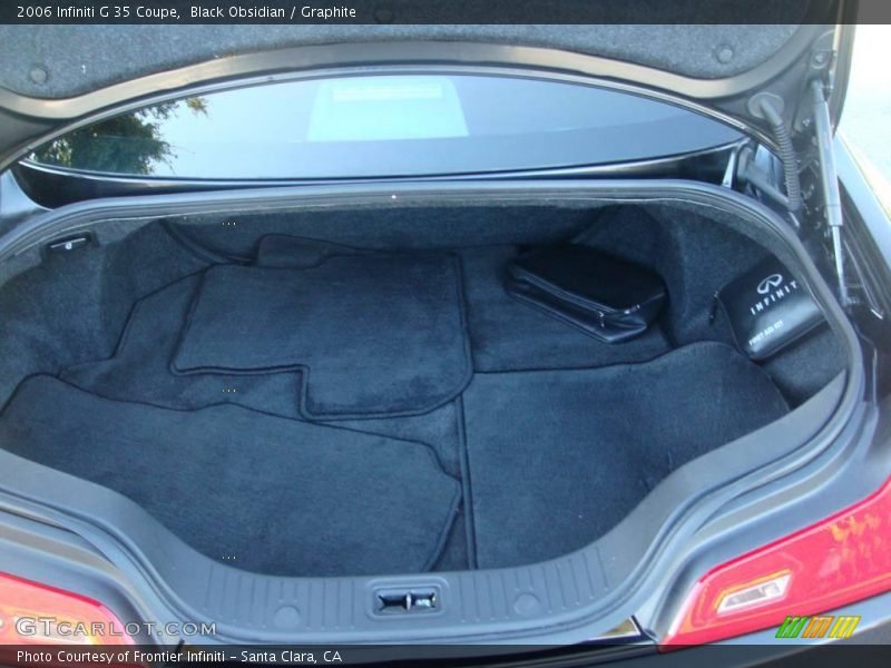 Black Obsidian / Graphite 2006 Infiniti G 35 Coupe