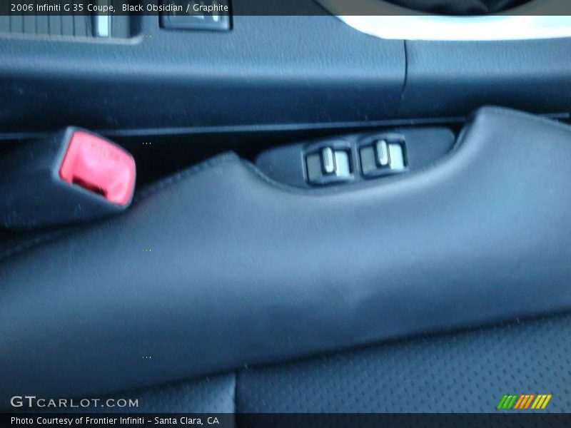 Black Obsidian / Graphite 2006 Infiniti G 35 Coupe
