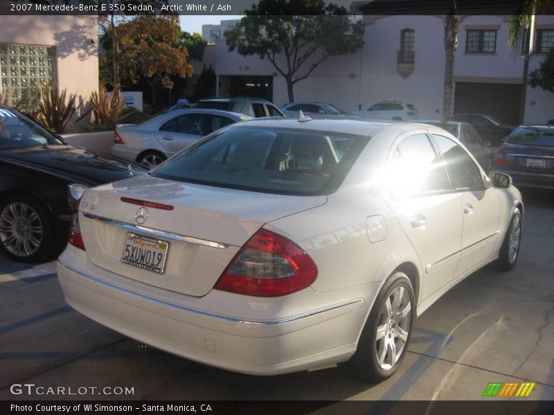 Arctic White / Ash 2007 Mercedes-Benz E 350 Sedan
