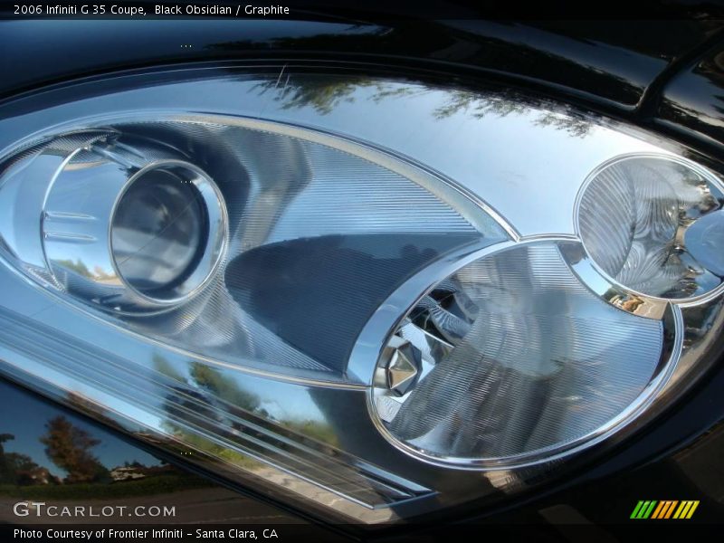 Black Obsidian / Graphite 2006 Infiniti G 35 Coupe