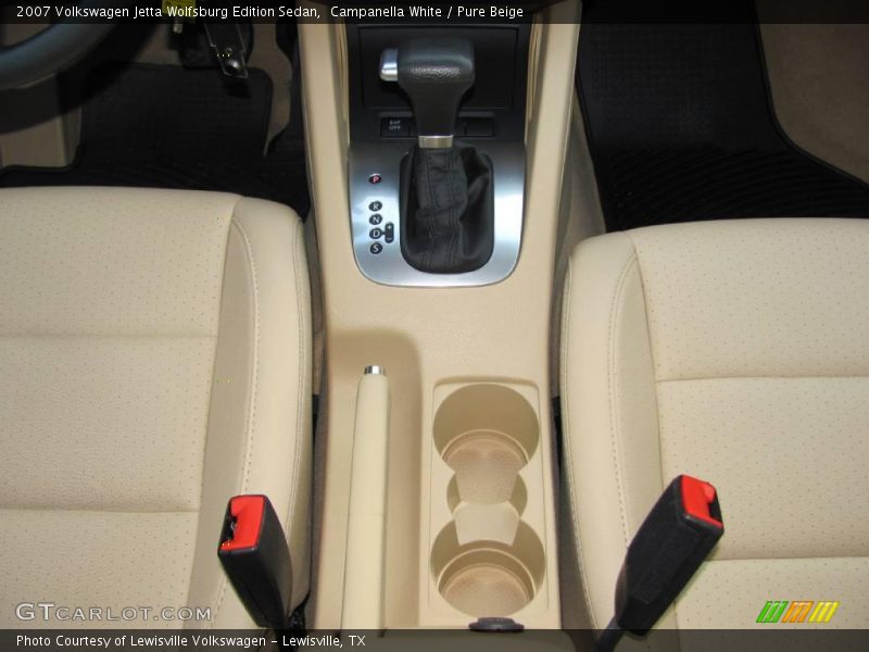 Campanella White / Pure Beige 2007 Volkswagen Jetta Wolfsburg Edition Sedan