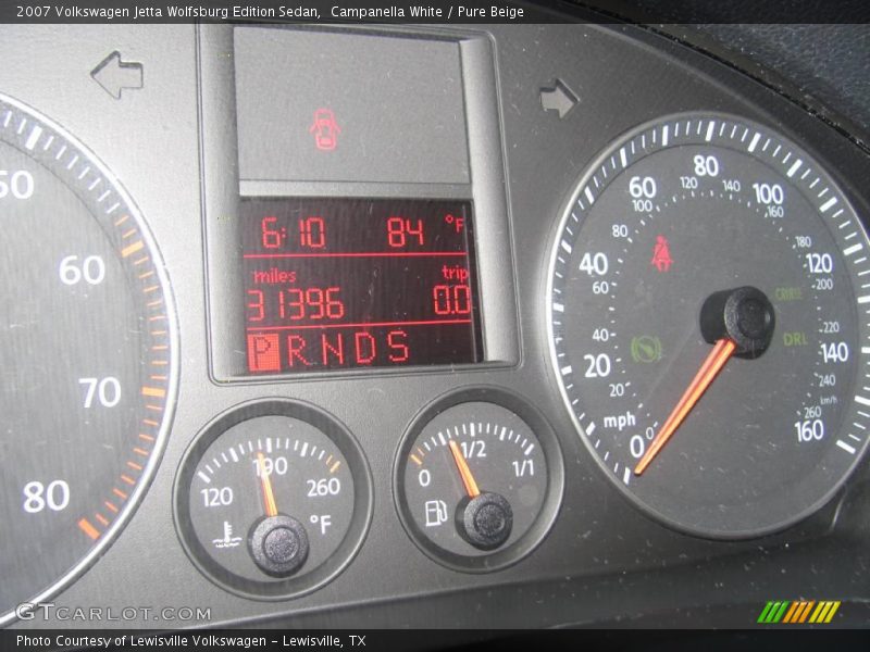 Campanella White / Pure Beige 2007 Volkswagen Jetta Wolfsburg Edition Sedan