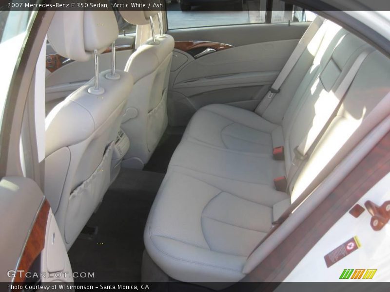Arctic White / Ash 2007 Mercedes-Benz E 350 Sedan