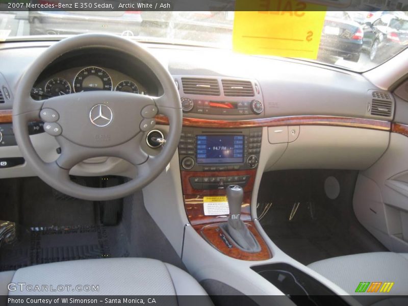 Arctic White / Ash 2007 Mercedes-Benz E 350 Sedan