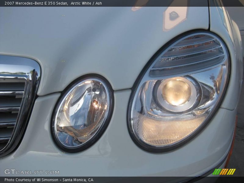 Arctic White / Ash 2007 Mercedes-Benz E 350 Sedan
