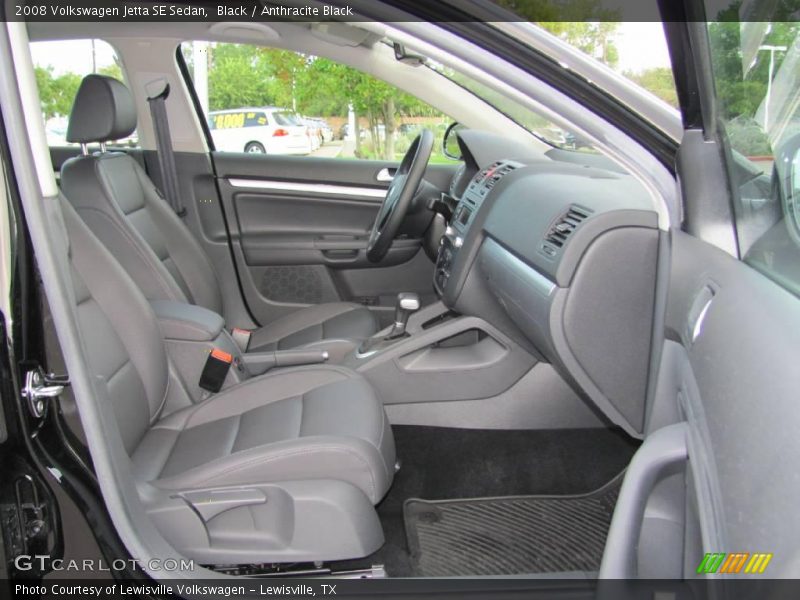 Black / Anthracite Black 2008 Volkswagen Jetta SE Sedan