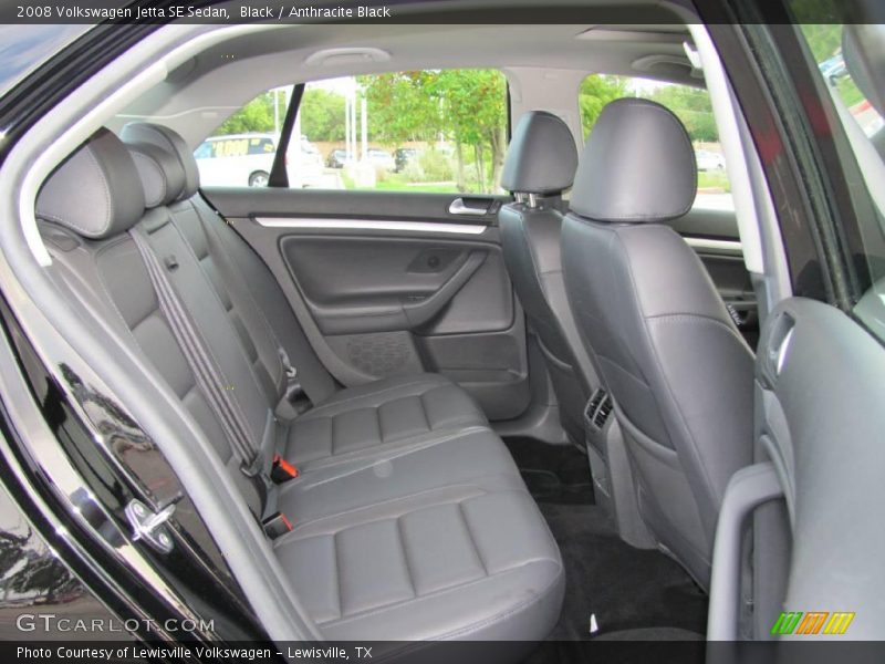 Black / Anthracite Black 2008 Volkswagen Jetta SE Sedan