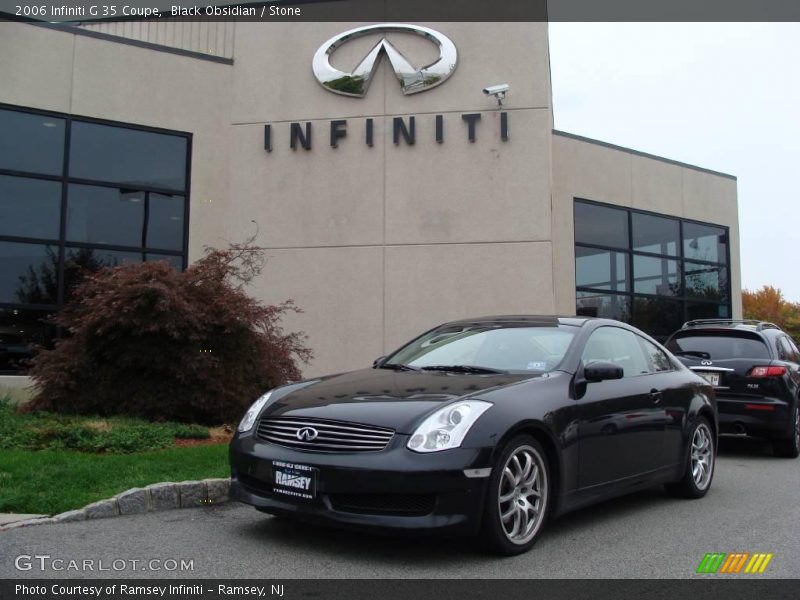 Black Obsidian / Stone 2006 Infiniti G 35 Coupe
