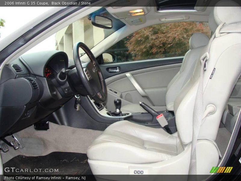 Black Obsidian / Stone 2006 Infiniti G 35 Coupe