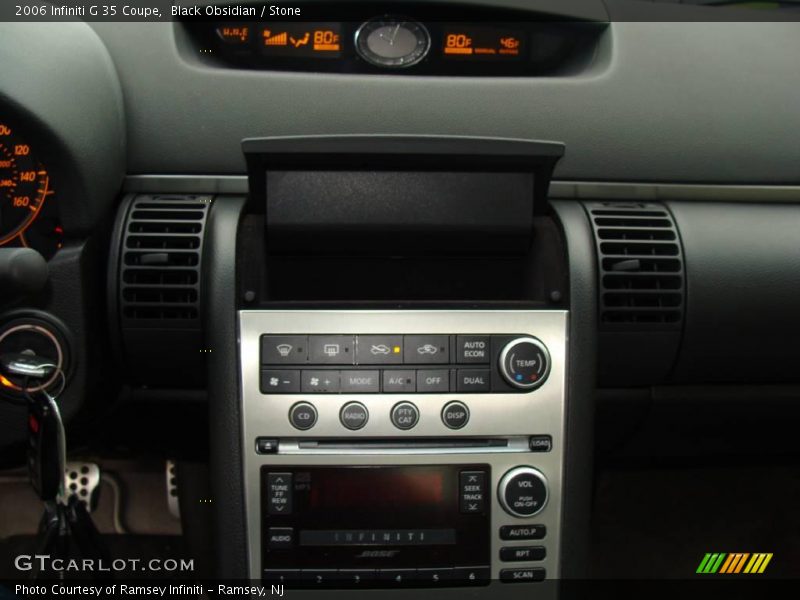Black Obsidian / Stone 2006 Infiniti G 35 Coupe
