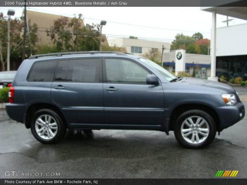 Bluestone Metallic / Ash Gray 2006 Toyota Highlander Hybrid 4WD