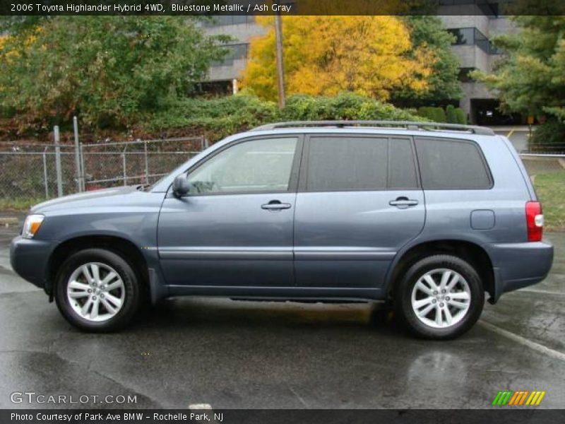 Bluestone Metallic / Ash Gray 2006 Toyota Highlander Hybrid 4WD