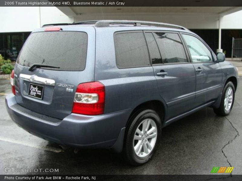 Bluestone Metallic / Ash Gray 2006 Toyota Highlander Hybrid 4WD