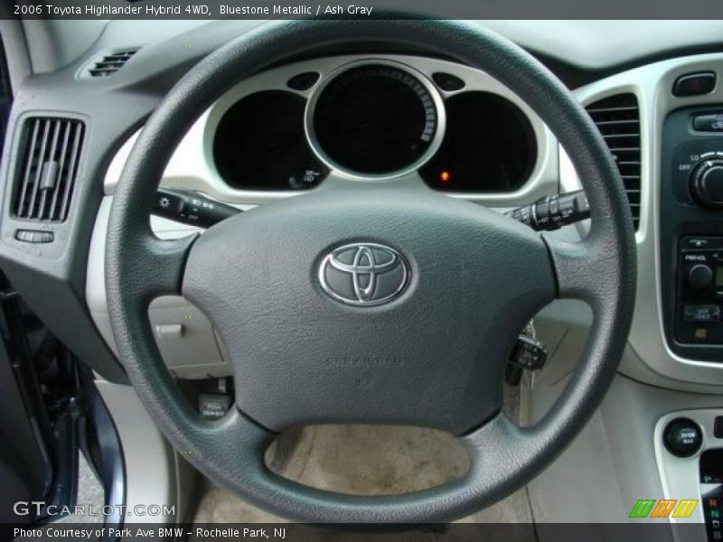 Bluestone Metallic / Ash Gray 2006 Toyota Highlander Hybrid 4WD