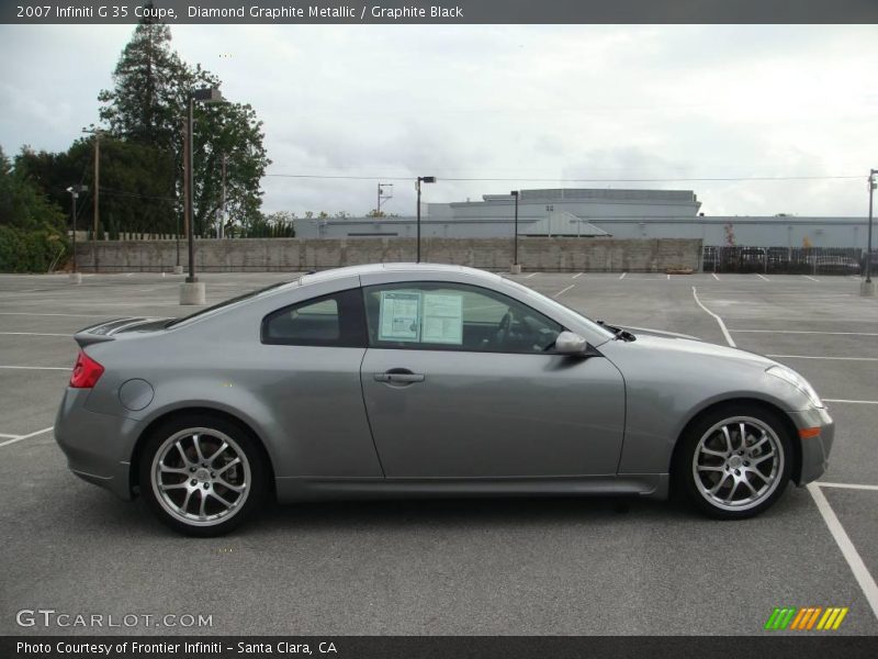 Diamond Graphite Metallic / Graphite Black 2007 Infiniti G 35 Coupe