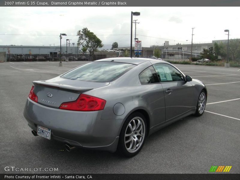 Diamond Graphite Metallic / Graphite Black 2007 Infiniti G 35 Coupe