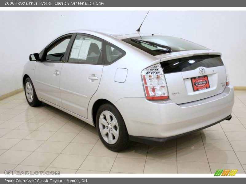 Classic Silver Metallic / Gray 2006 Toyota Prius Hybrid