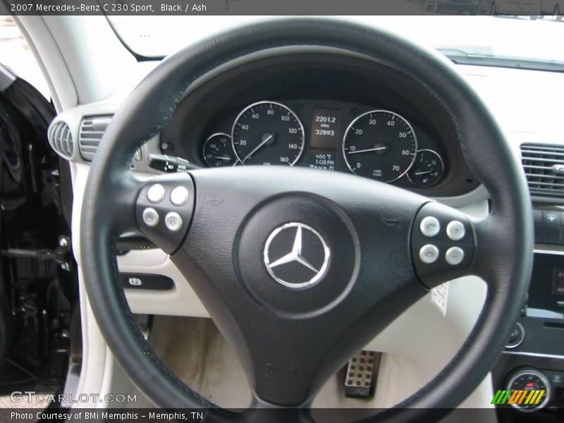 Black / Ash 2007 Mercedes-Benz C 230 Sport