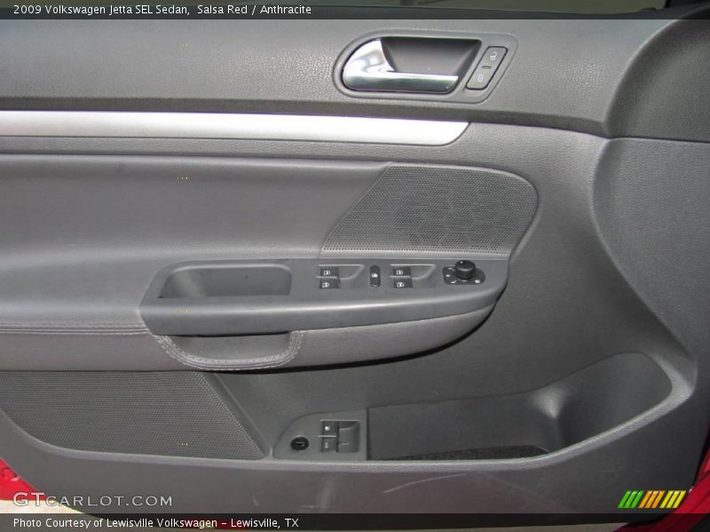 Salsa Red / Anthracite 2009 Volkswagen Jetta SEL Sedan