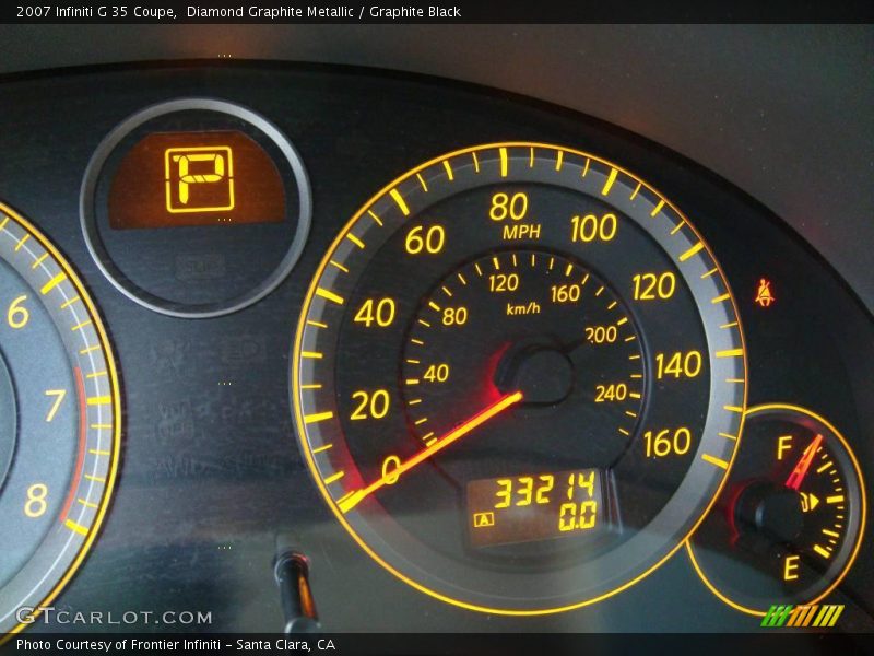 Diamond Graphite Metallic / Graphite Black 2007 Infiniti G 35 Coupe