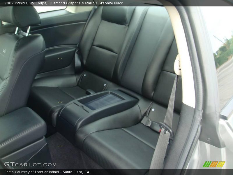 Diamond Graphite Metallic / Graphite Black 2007 Infiniti G 35 Coupe