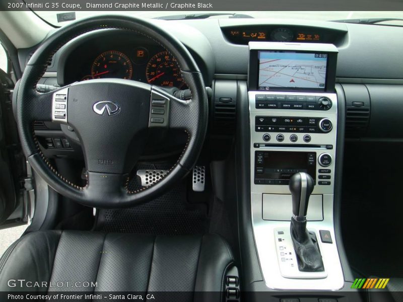 Diamond Graphite Metallic / Graphite Black 2007 Infiniti G 35 Coupe