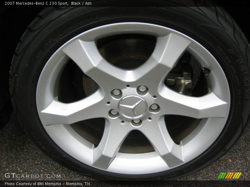 Black / Ash 2007 Mercedes-Benz C 230 Sport