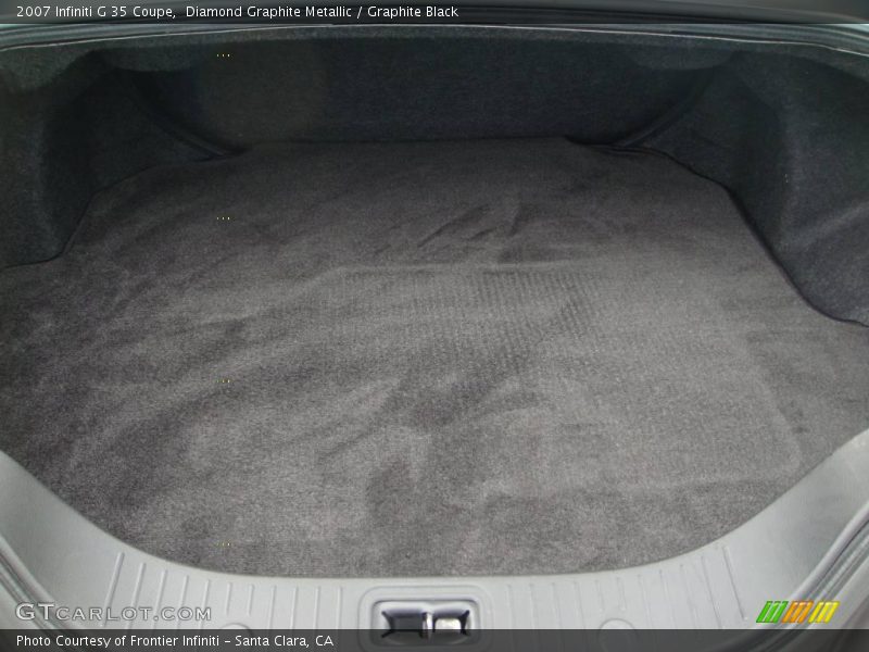 Diamond Graphite Metallic / Graphite Black 2007 Infiniti G 35 Coupe