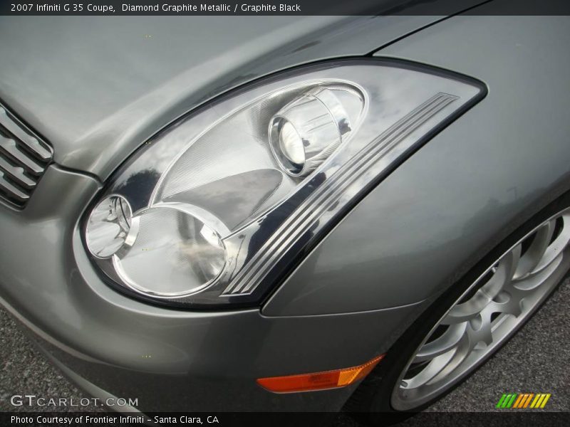 Diamond Graphite Metallic / Graphite Black 2007 Infiniti G 35 Coupe