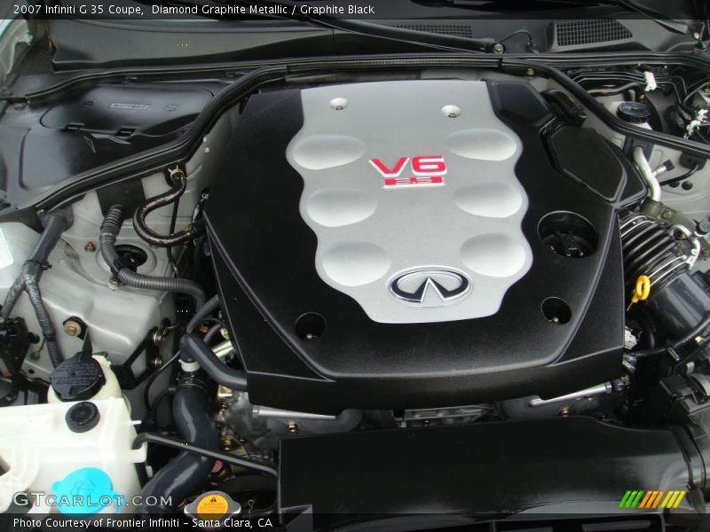 Diamond Graphite Metallic / Graphite Black 2007 Infiniti G 35 Coupe