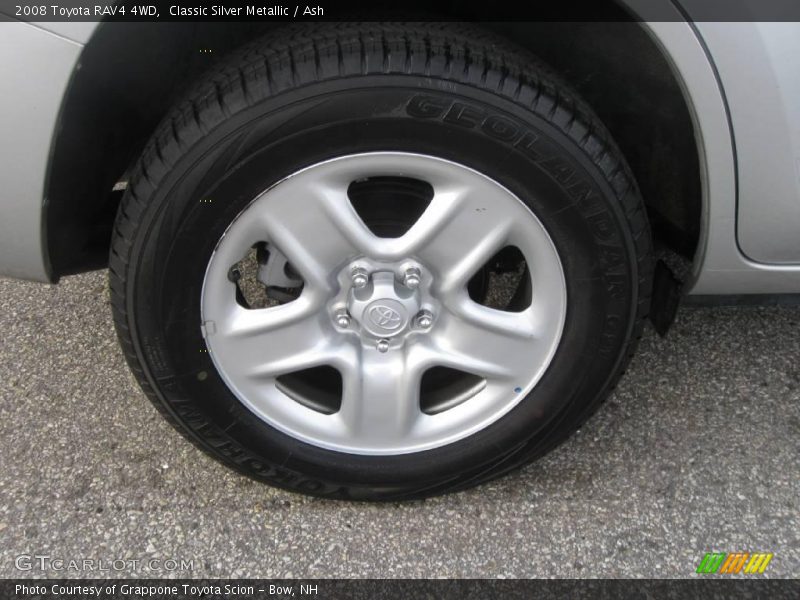 Classic Silver Metallic / Ash 2008 Toyota RAV4 4WD