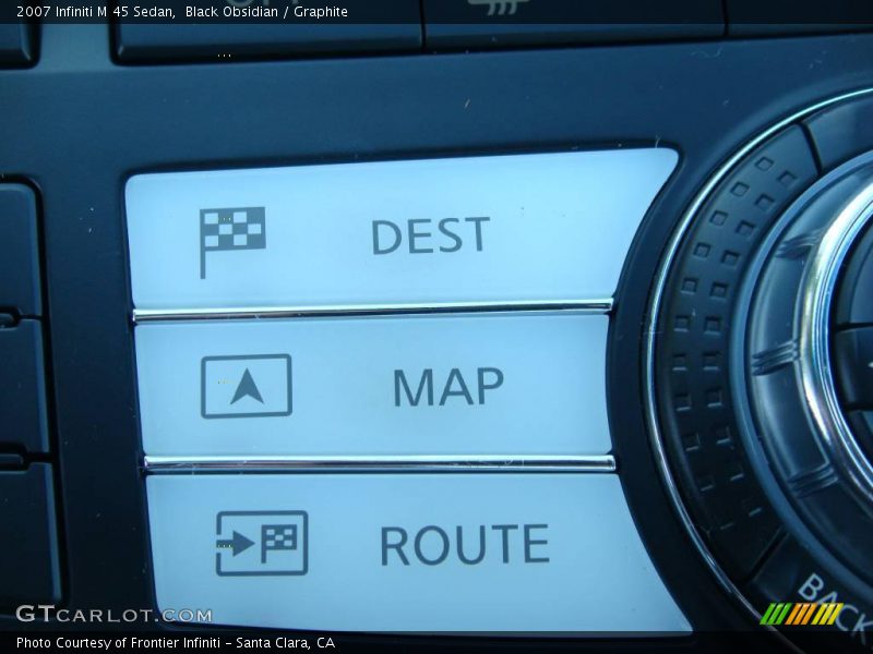 Black Obsidian / Graphite 2007 Infiniti M 45 Sedan