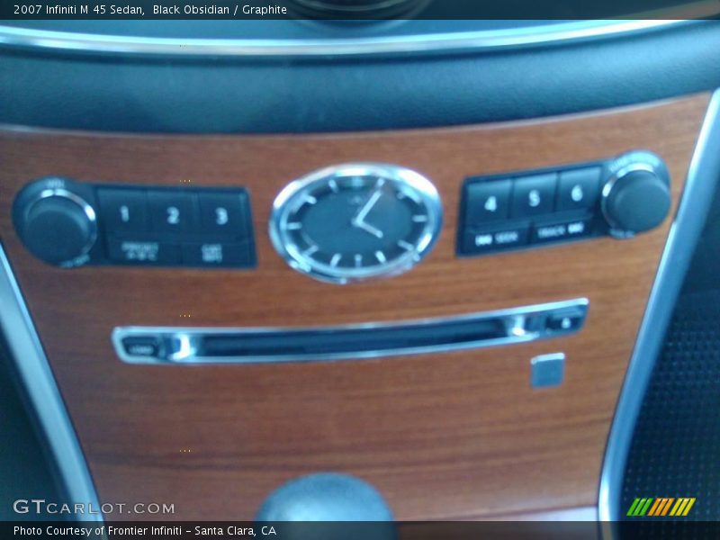 Black Obsidian / Graphite 2007 Infiniti M 45 Sedan