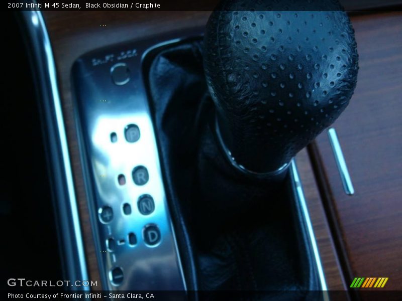 Black Obsidian / Graphite 2007 Infiniti M 45 Sedan
