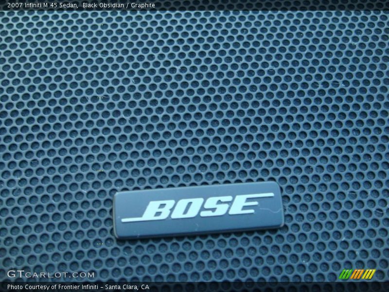 Black Obsidian / Graphite 2007 Infiniti M 45 Sedan