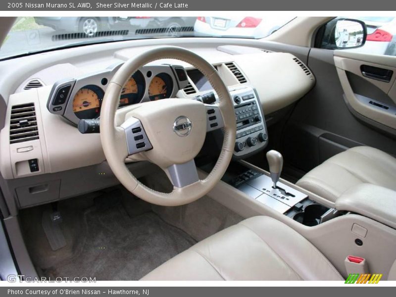 Sheer Silver Metallic / Cafe Latte 2005 Nissan Murano SL AWD