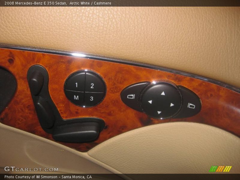Arctic White / Cashmere 2008 Mercedes-Benz E 350 Sedan