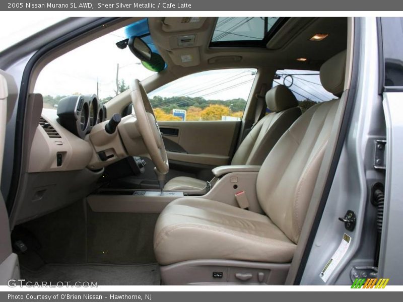 Sheer Silver Metallic / Cafe Latte 2005 Nissan Murano SL AWD