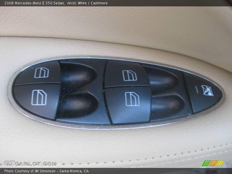Arctic White / Cashmere 2008 Mercedes-Benz E 350 Sedan