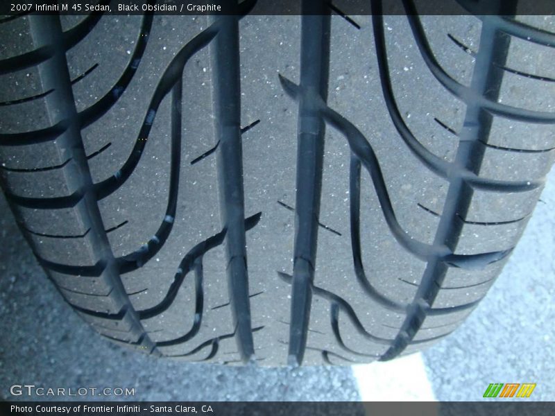Black Obsidian / Graphite 2007 Infiniti M 45 Sedan