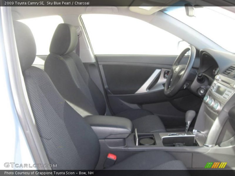 Sky Blue Pearl / Charcoal 2009 Toyota Camry SE