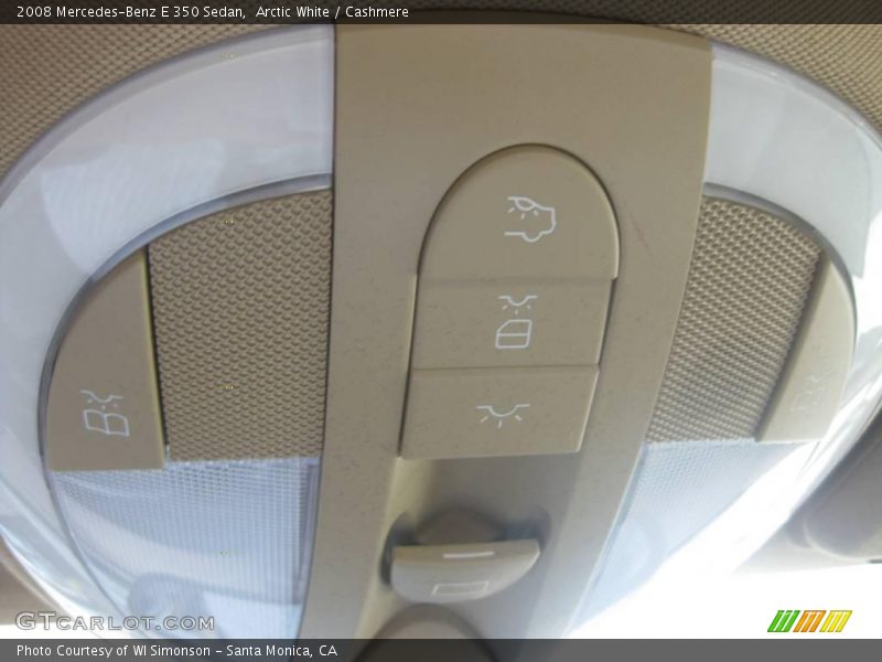 Arctic White / Cashmere 2008 Mercedes-Benz E 350 Sedan