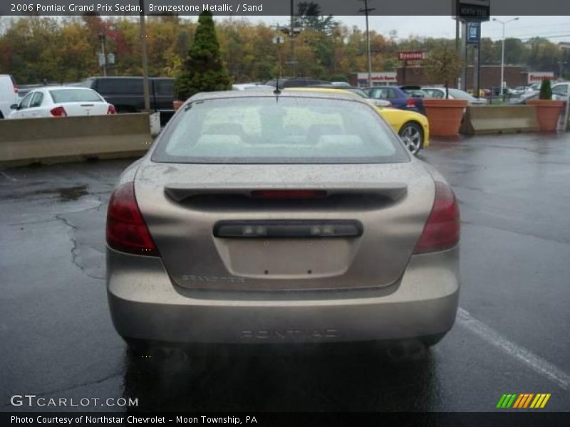 Bronzestone Metallic / Sand 2006 Pontiac Grand Prix Sedan
